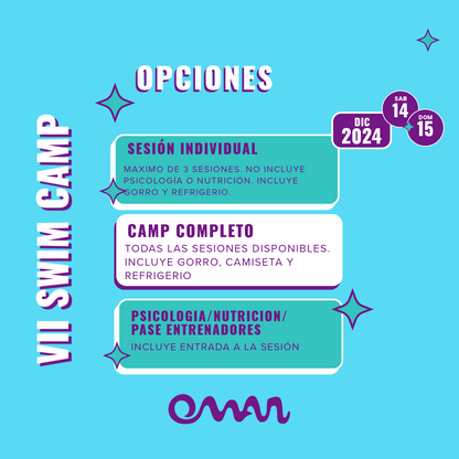 VII  CAMPAMENTO INTENSIVO - OMAR SWIM CAMP